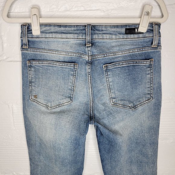 Kut From The Kloth Women's Size 4 Jeans Catherine Boyfriend Distressed - Picture 4 of 8